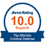 Top Attorney Criminal Defense Badge