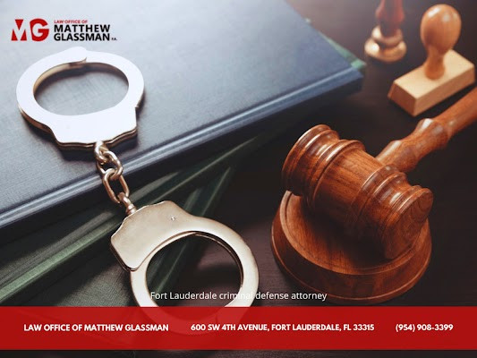 Fort Lauderdale criminal defense attorney at his desk